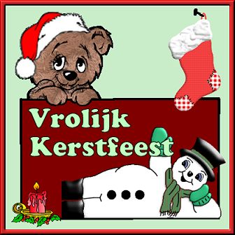 Vrolijk kerstfeest